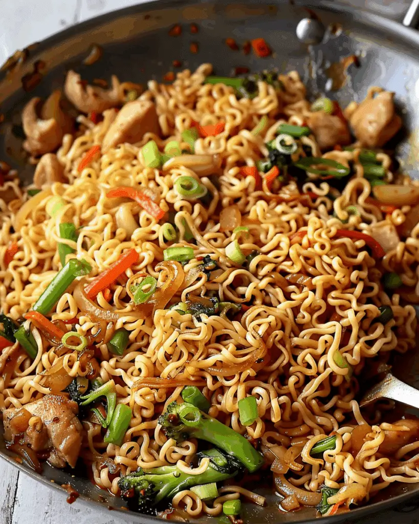 Chicken Ramen Stir Fry