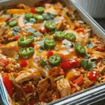 Fajita Chicken Casserole