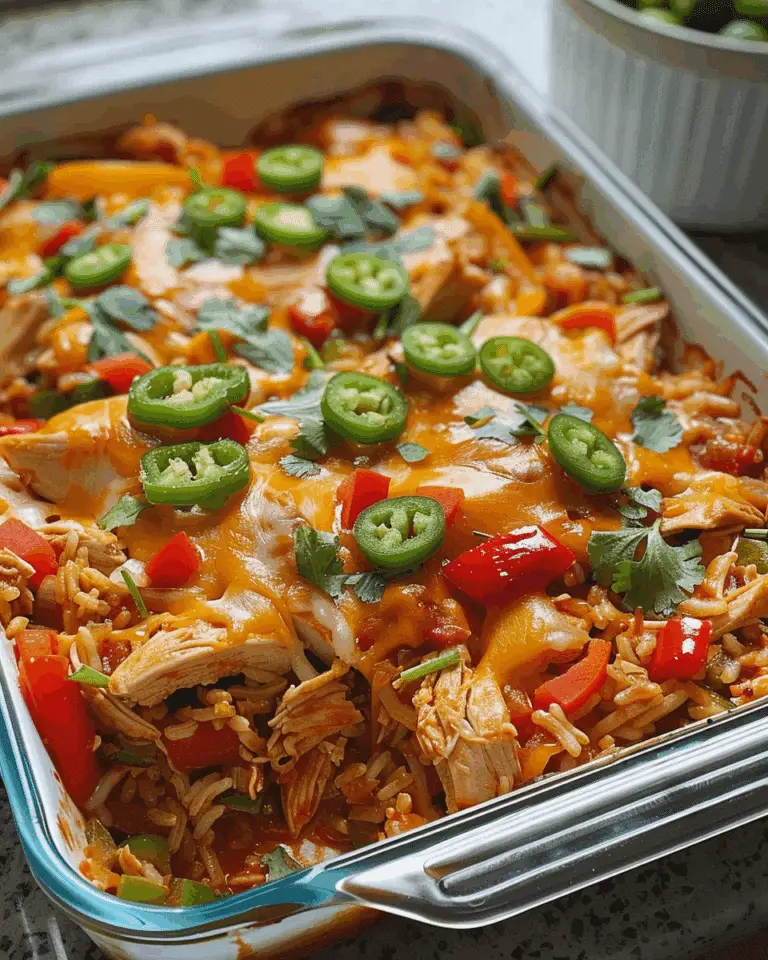 Fajita Chicken Casserole