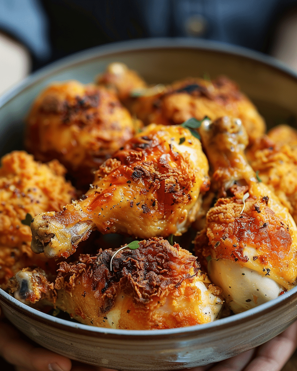 Homemade KFC-Style Oven-Baked Chicken