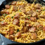 Creamy Cajun Sausage Pasta