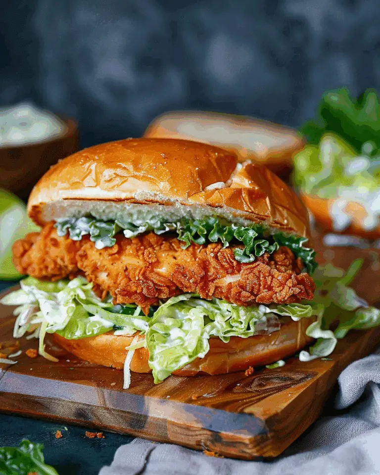 Crispy Chicken Caesar Sandwich