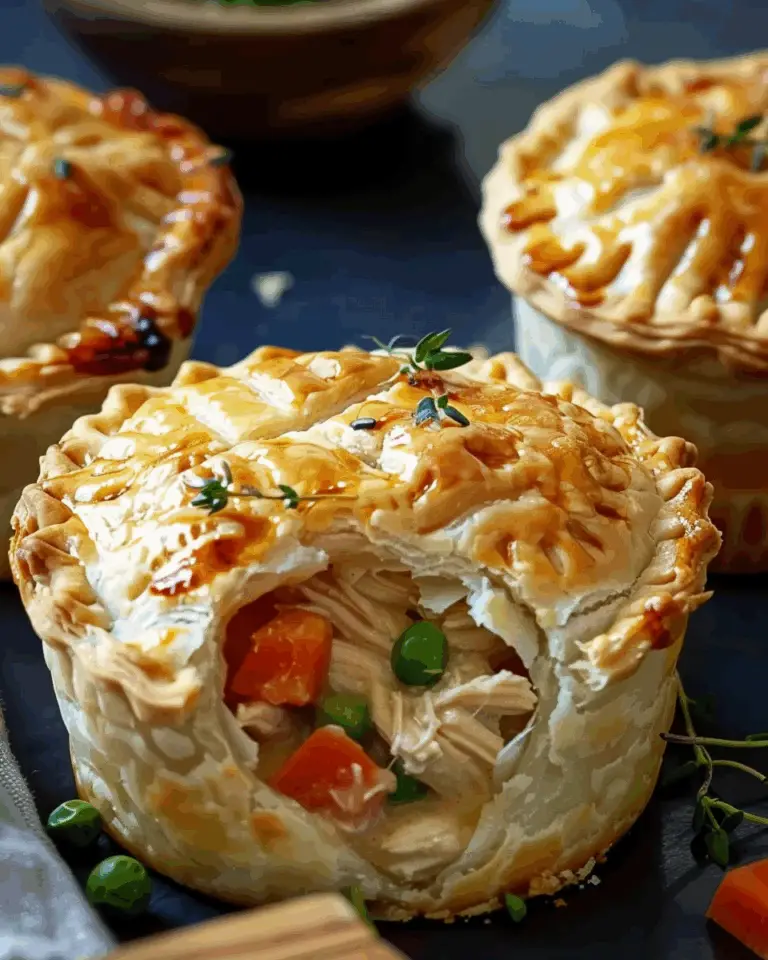 Easy Mini Chicken Pot Pies