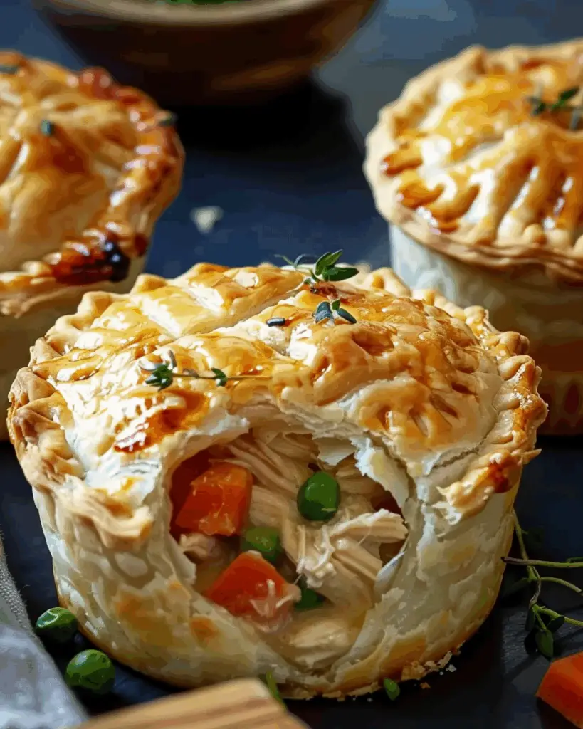 Easy Mini Chicken Pot Pies