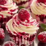 Luscious Lemon Raspberry Swirl Cheesecake Cups Recipe