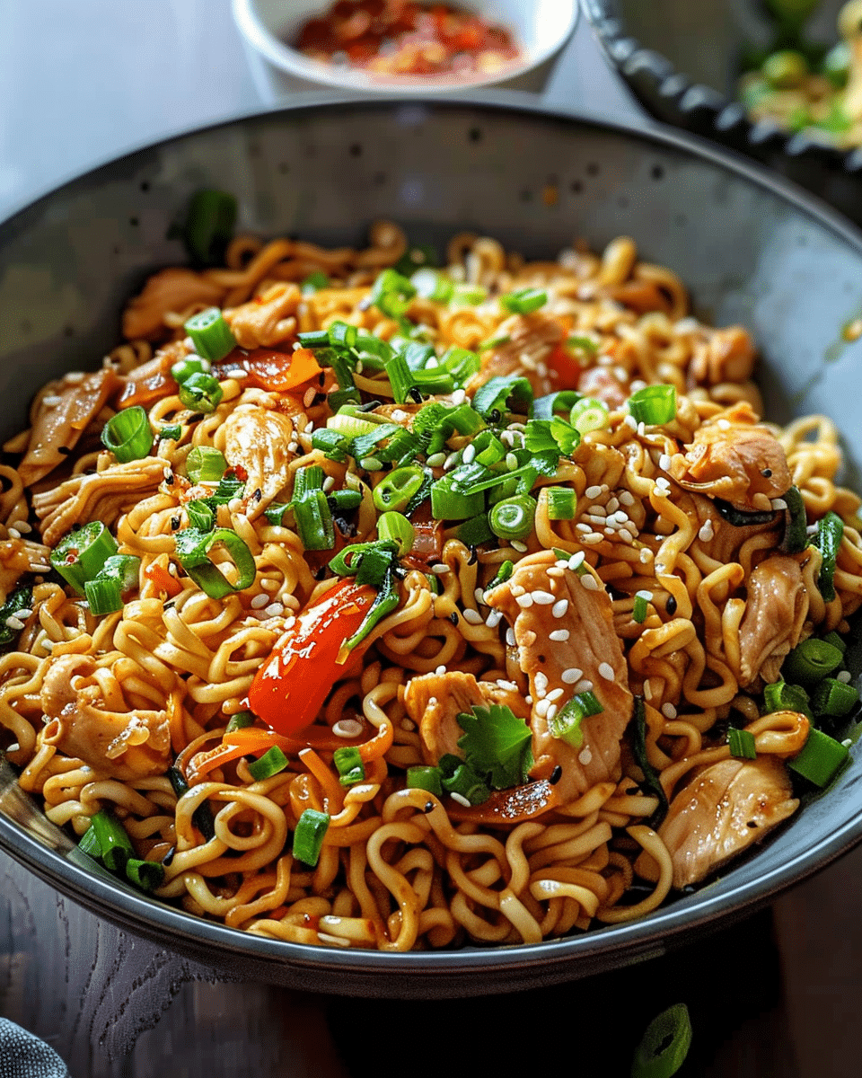 Chicken Ramen Stir Fry: A Flavorful Fusion Feast