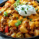 Cheesy Taco Potatoes