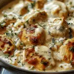 Creamy Smothered Chicken Rice