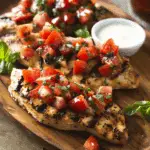 Grilled Bruschetta Chicken