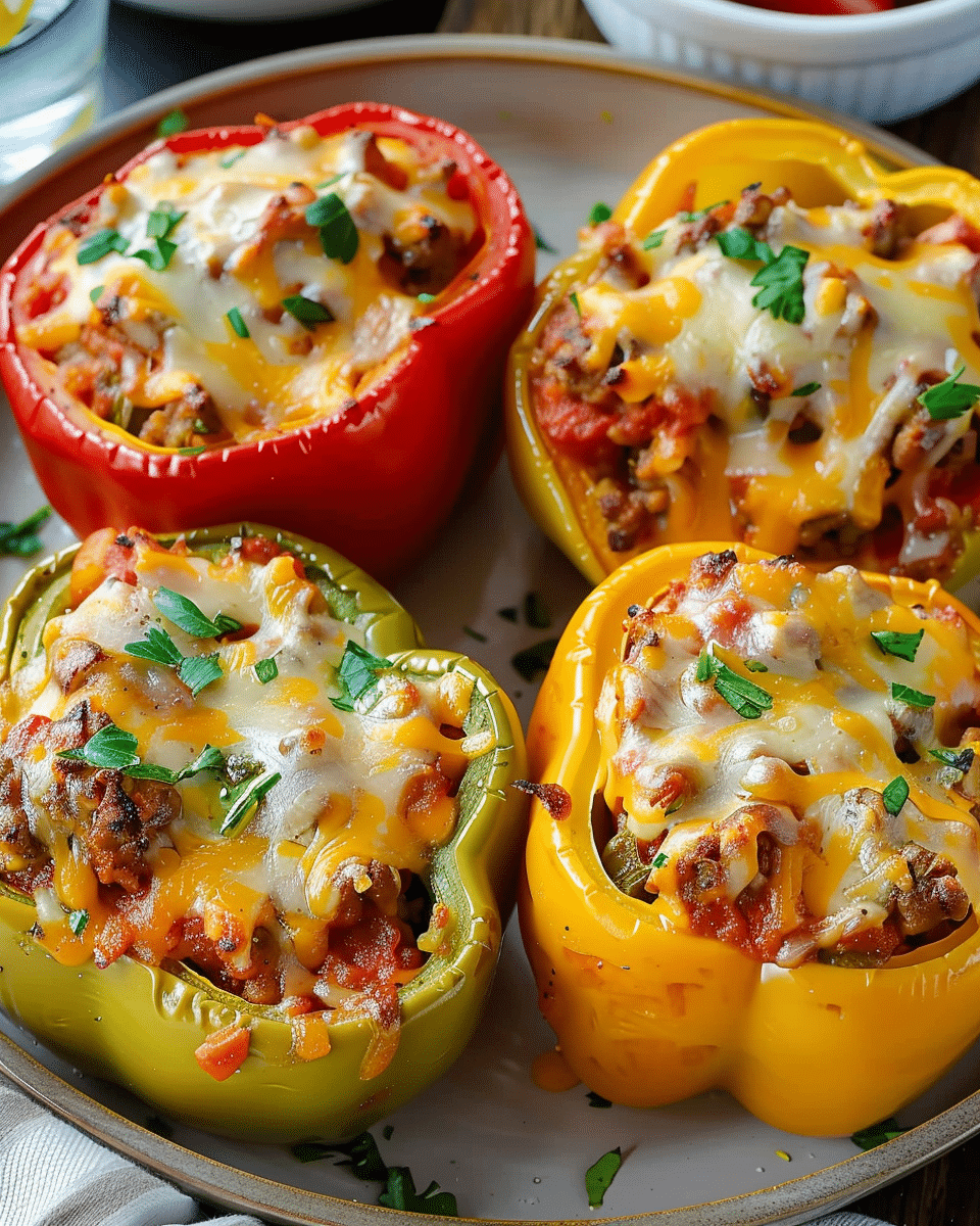 Easy Stuffed Bell Peppers