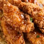 Baked Crunchy Hot Honey Chicken