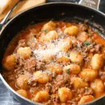 Ground Beef Gnocchi