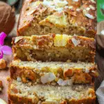 Hawaiian Banana Bread with Pineapple, Coconut & Macadamia Nuts