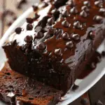 Hot Fudge Brownie Bread
