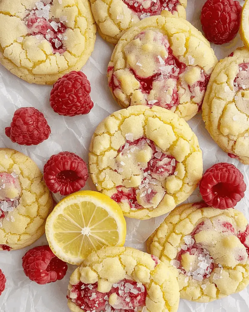 Lemon Raspberry Cookies