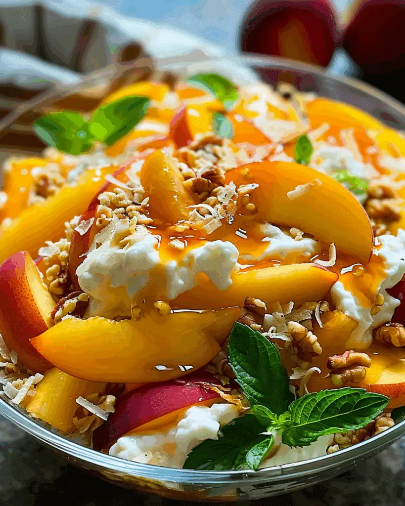 MILLIONAIRE PEACH SALAD RECIPE