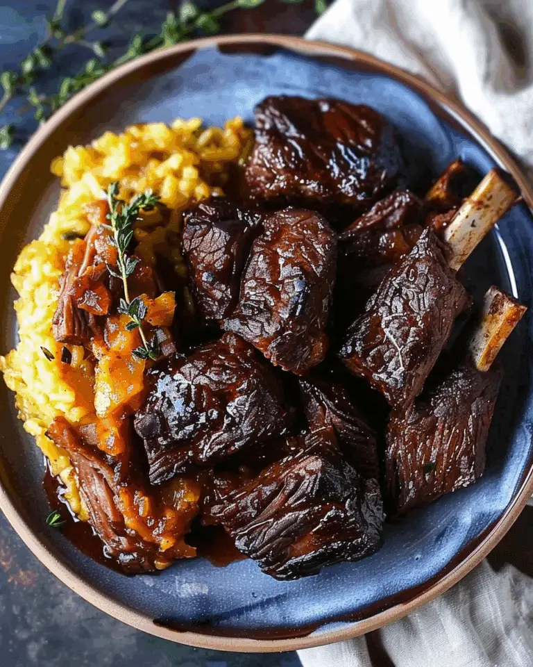 Crockpot Beef Short Ribs