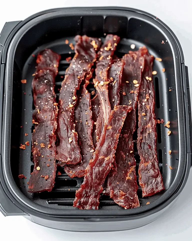 Homemade Beef Jerky in the Air Fryer