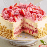 Strawberry Shortcake Cheesecake