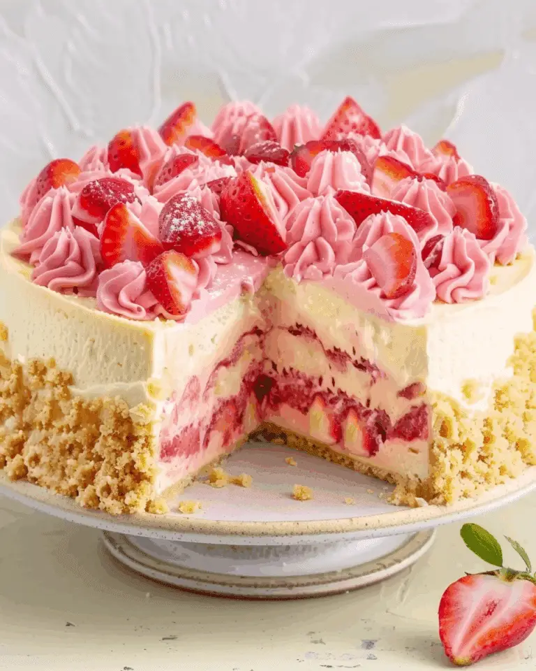 Strawberry Shortcake Cheesecake