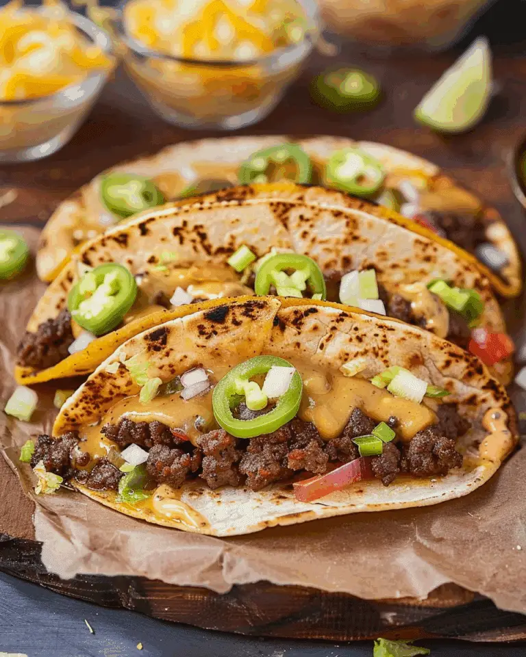 Smash Burger Tacos