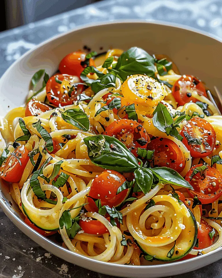 Tomato Zucchini Pasta
