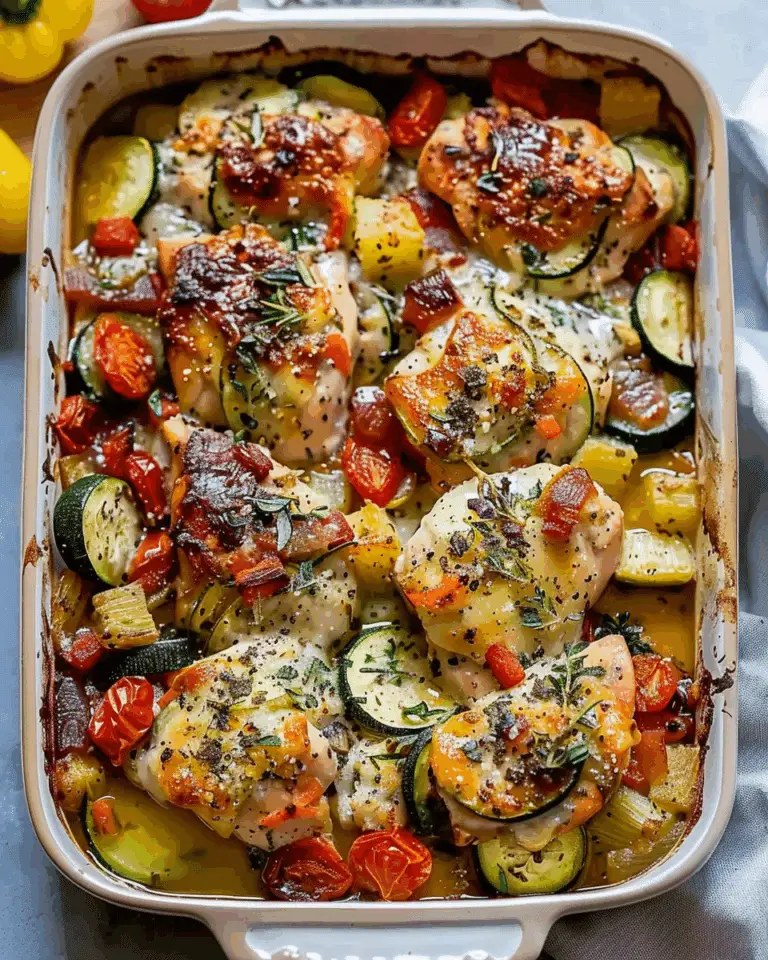 Chicken Zucchini Bake