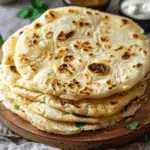 Homemade Flour Tortillas, Naan Flatbread and Pita