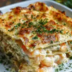 Seafood Lasagna with Shrimp & Crab