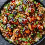 One-Pan Bold Honey BBQ Chicken Rice