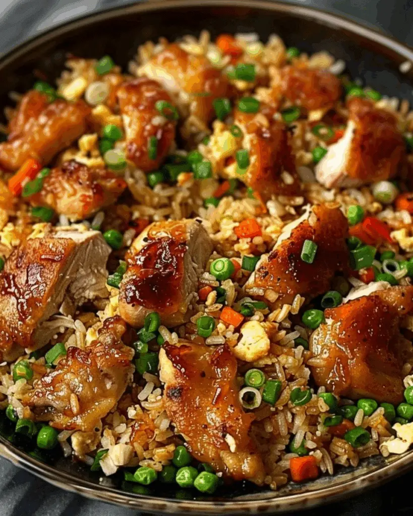 Bang Bang Chicken Fried Rice