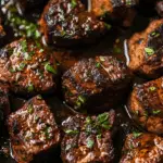 Cajun Garlic Butter Steak Bites