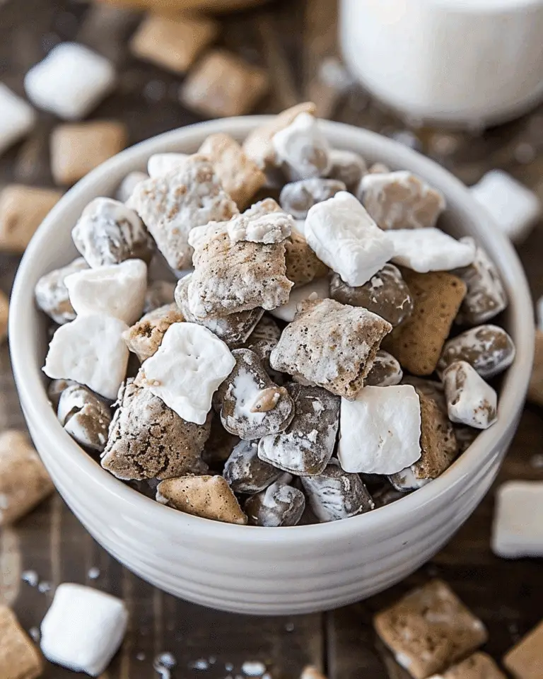 S’mores Muddy Buddies Recipe