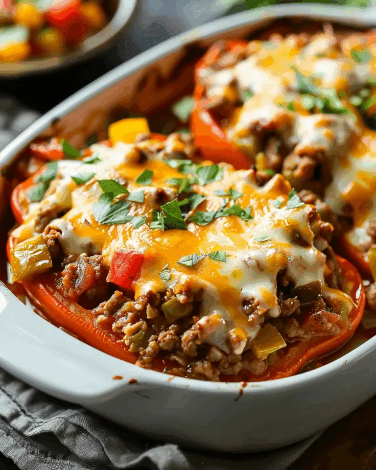 Stuffed Pepper Casserole