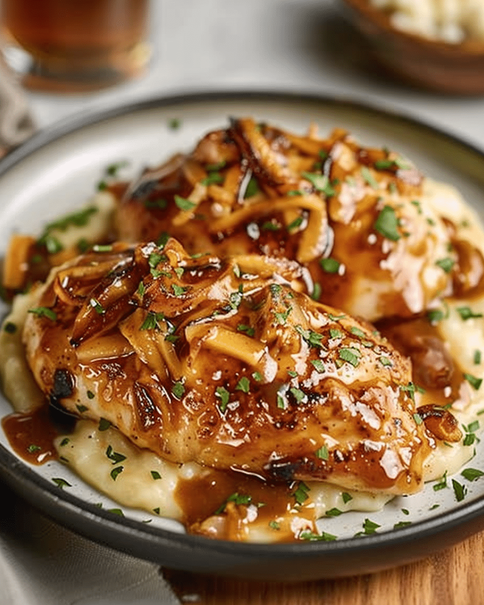 Texas Roadhouse Smothered Chicken with Jack Cheese