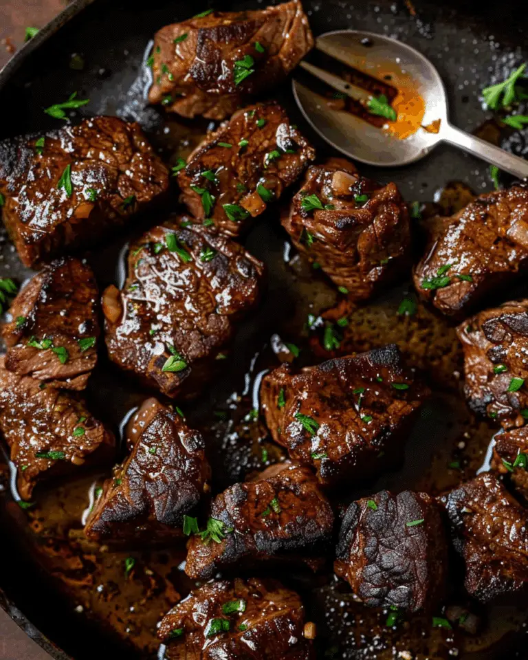 Cajun Garlic Butter Steak Bites