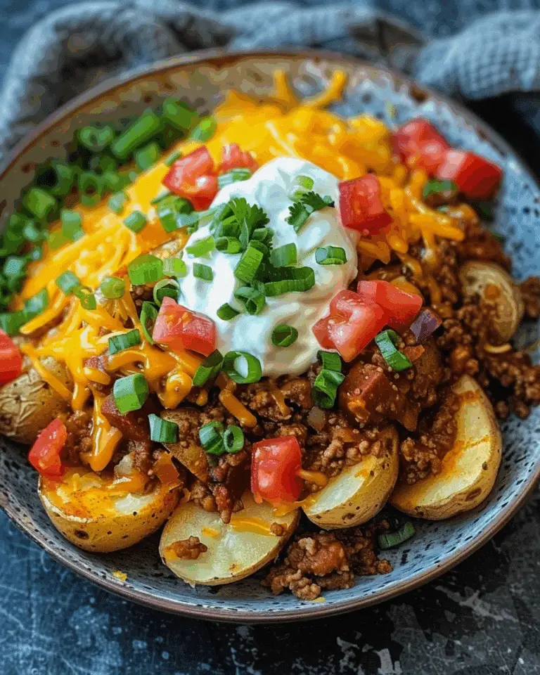Cheesy Taco Potatoes