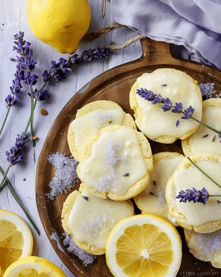 Lemon Lavender Cookies