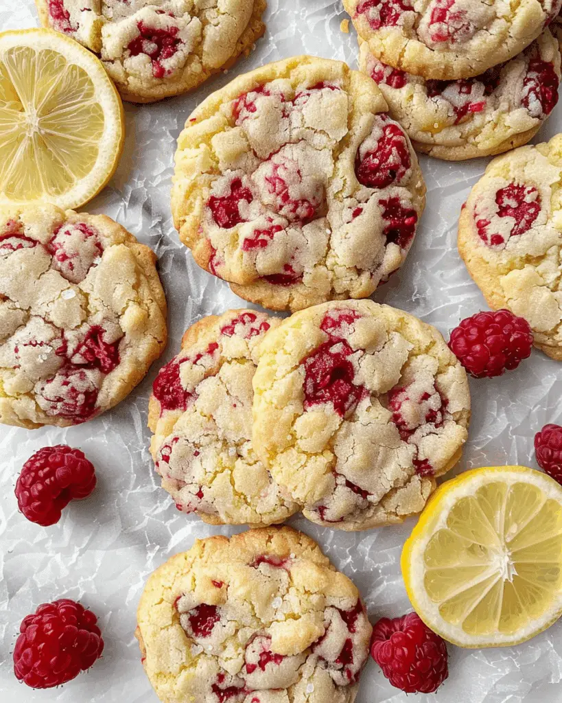 Lemon Raspberry Cookies
