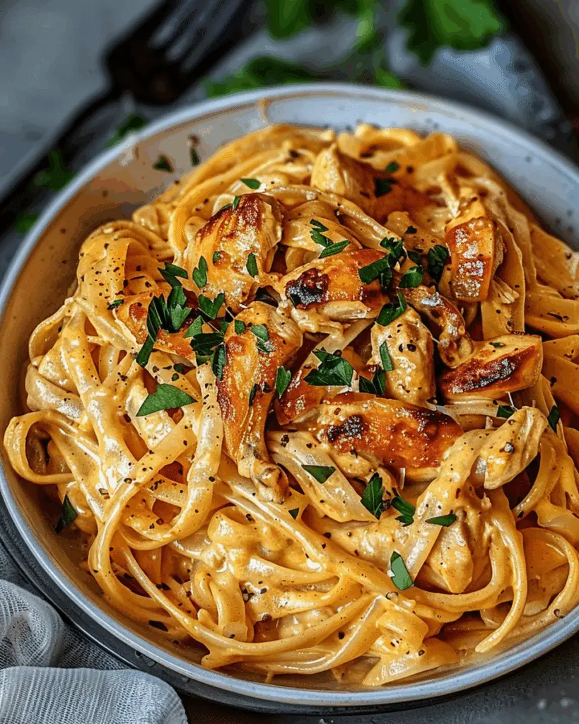 The Best Cowboy Butter Chicken Linguine