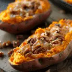 Twice Baked Sweet Potatoes
