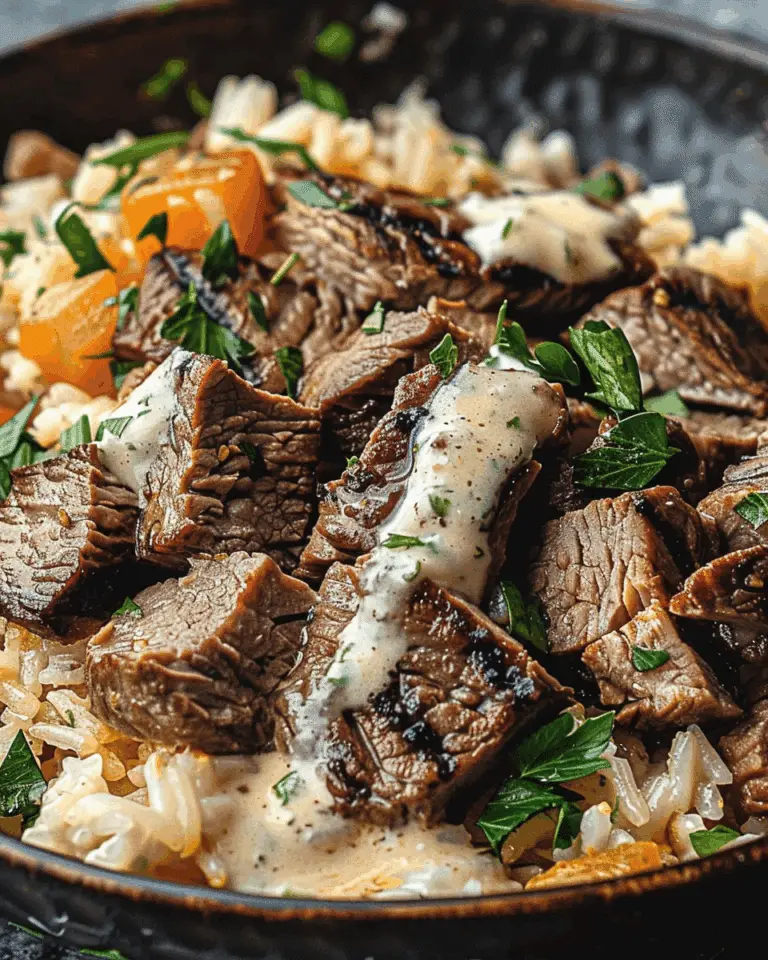 Cheesy Steak Rice
