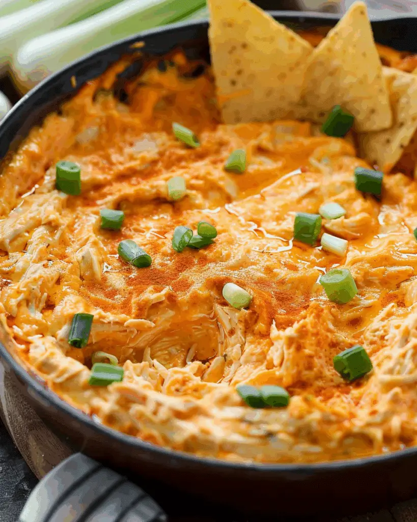 Chicken Buffalo Dip (Crock Pot)