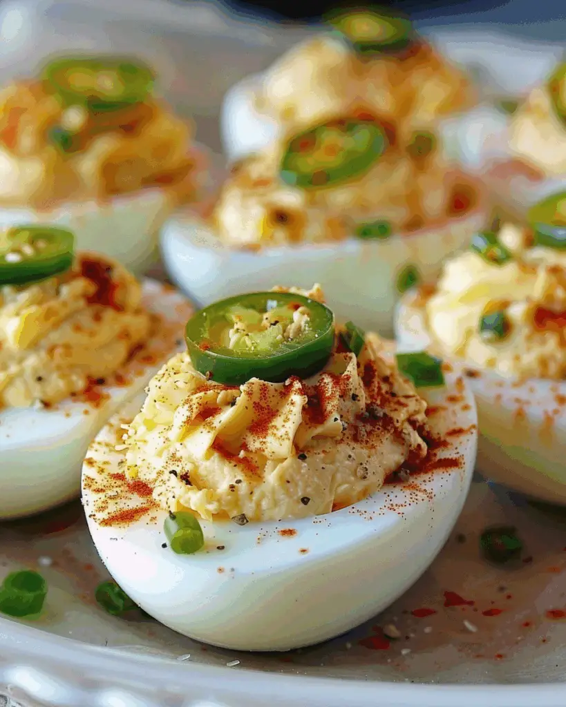 Jalapeño Popper Deviled Eggs