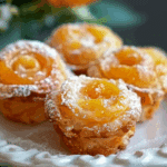 Peach Pie Cruffins – Flaky, Fruity & Irresistibly Sweet!