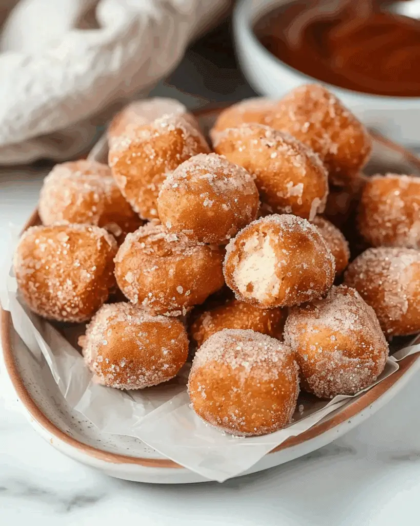 Sweet Air Fryer Churro Bites