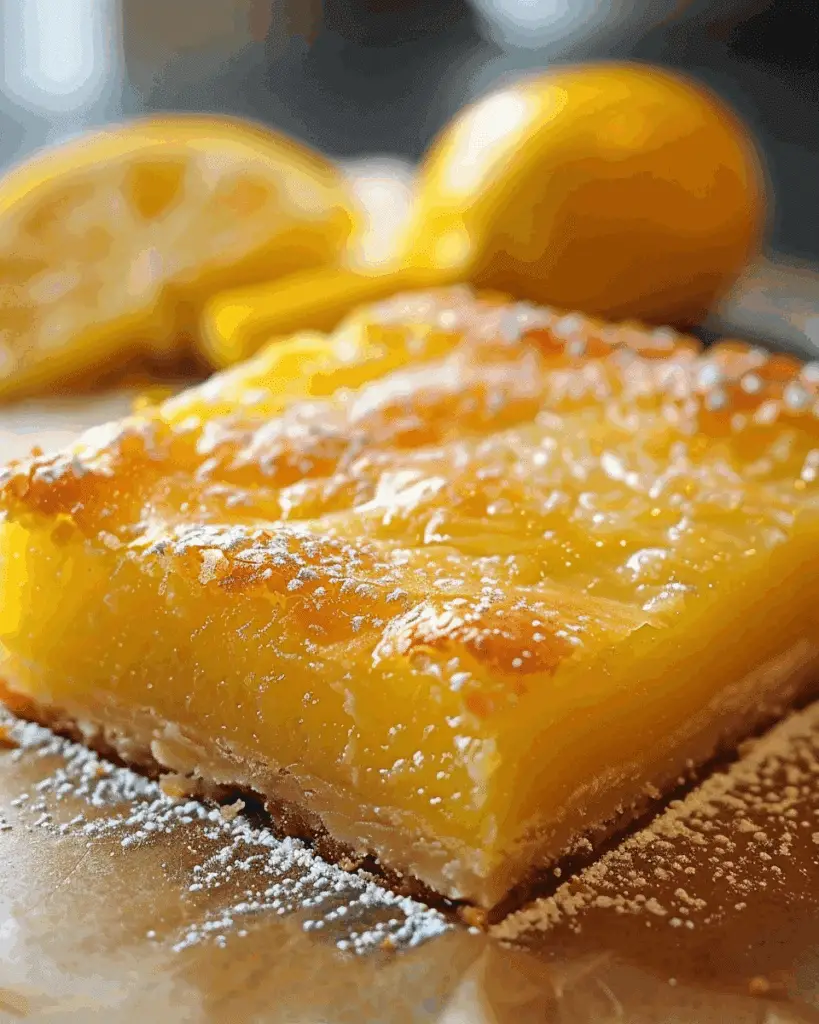 Two-Ingredient Lemon Bars