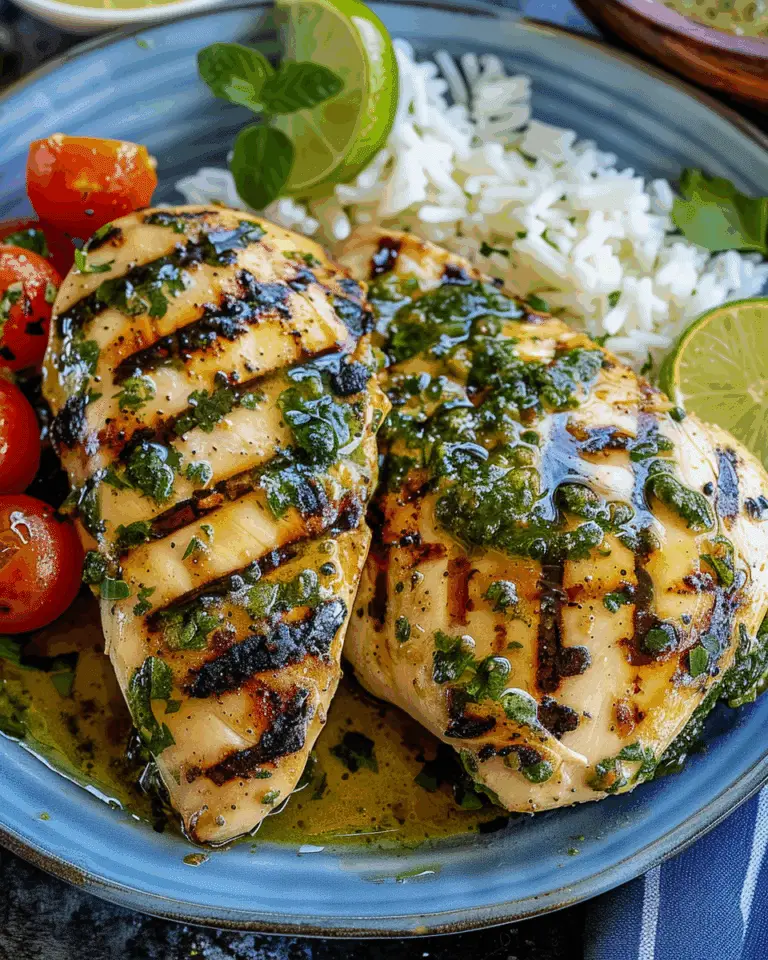 Grilled Salsa Verde Pepper Jack Chicken