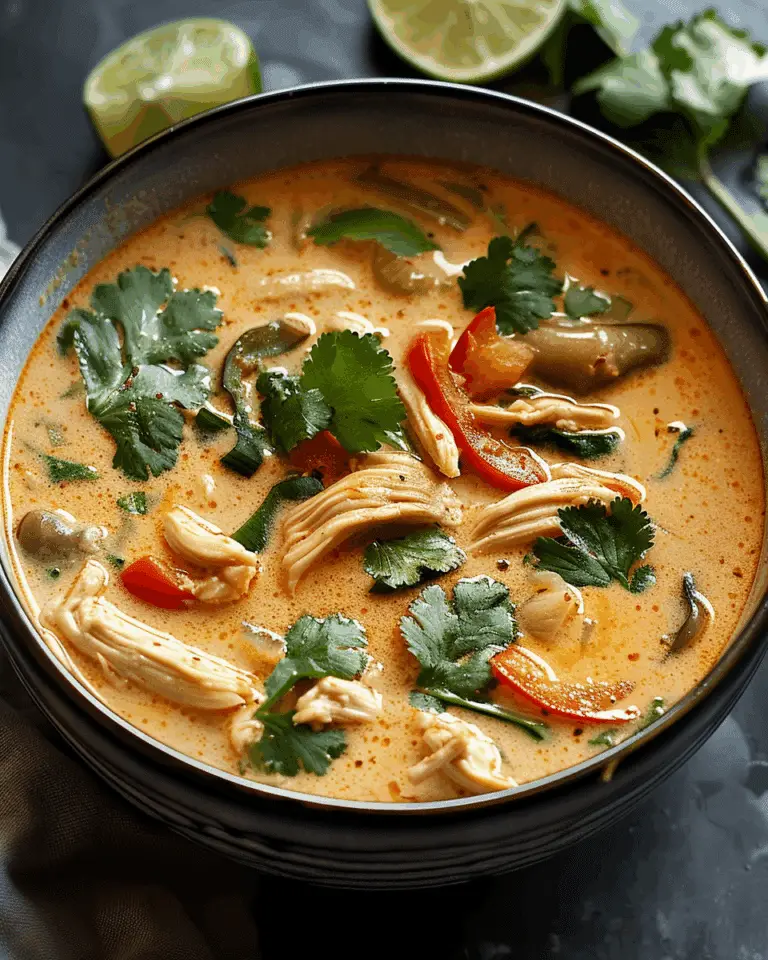 THAI CHICKEN SOUP