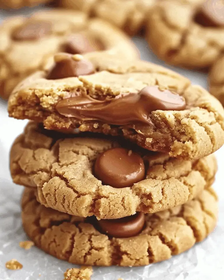 Triple Reese’s Peanut Butter Cookies